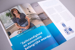 Mock up van boek voor UWV